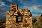 Blanchewater Ruins, Strzelecki Track, Australia. Art Print